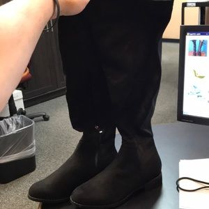 Rouge Helium knee high boots, size 8